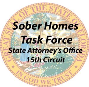 Sober Homes Task Force Badge