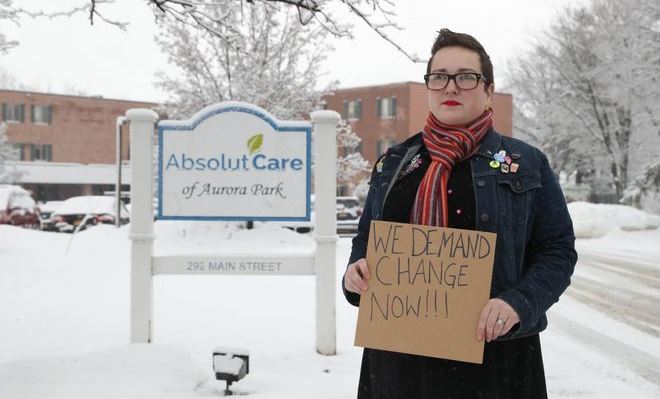 Starvation Case involving Maxine Schwartz vs. Absolut Care in Buffalo