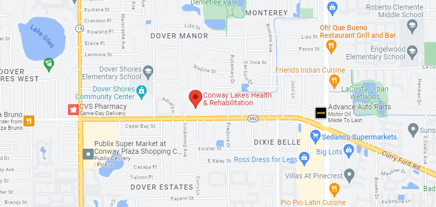 Lawsuits and legal complaints filed against Conway Lakes Health & Rehab, an Orlando, Florida nursing home