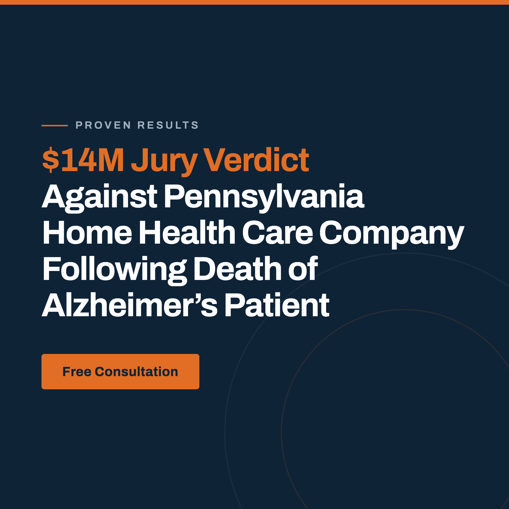 PA home health care case result